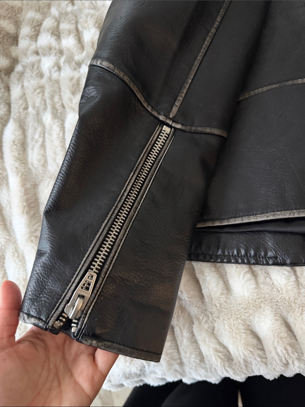 Blank NYC faux leather jacket - Picture 5 of 5